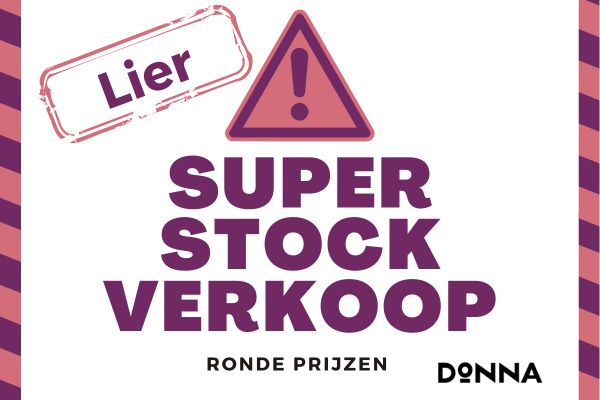 Super Stockverkoop bij Donna LIER